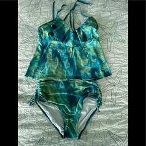 NWT Mynah Tankini top and 2 bottoms, 18w